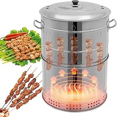Guía para utilizar tu ahumador vertical de carbón con termómetro