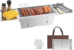 Cómo usar correctamente una barbacoa portátil de carbón en camping