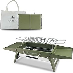 ¿Por qué elegir barbacoas portátiles plegables de carbón para camping?