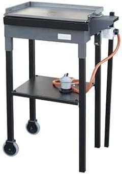 Beneficios de utilizar una plancha de gas de dos quemadores con mesas laterales