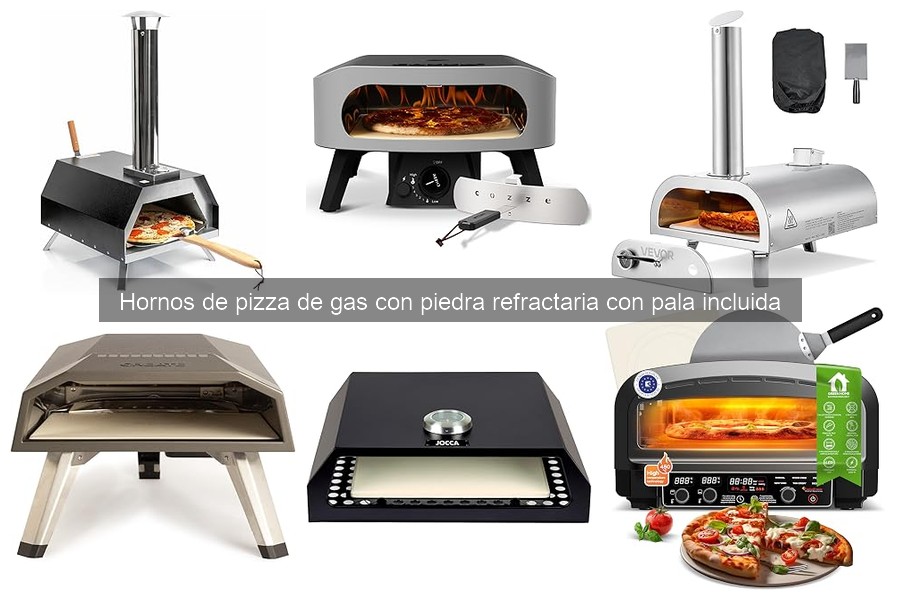 Características y Beneficios de Hornos de Pizza de Gas con Piedra