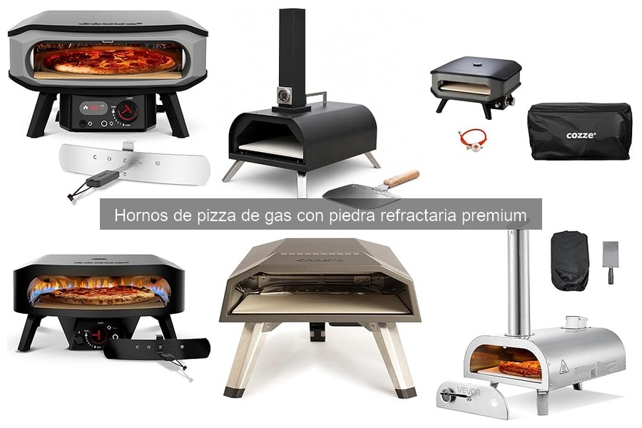 Cómo elegir el mejor horno de pizza de gas con piedra refractaria