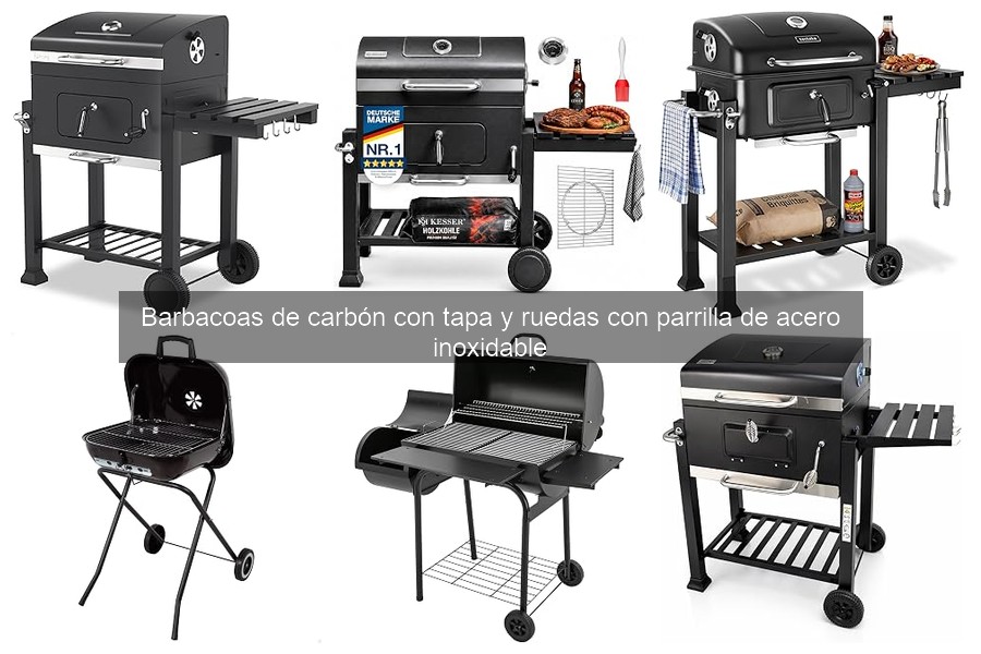 Cómo elegir la mejor barbacoa de carbón con tapa y ruedas