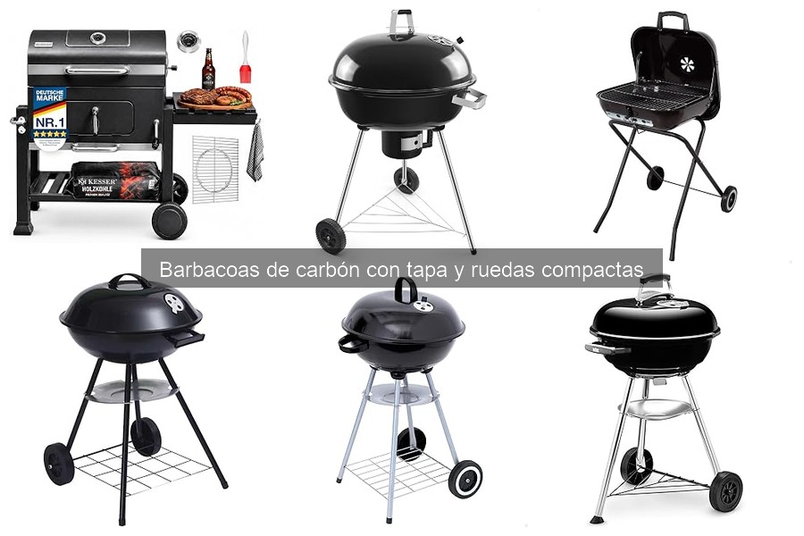 Cómo elegir una barbacoa de carbón compacta con ruedas