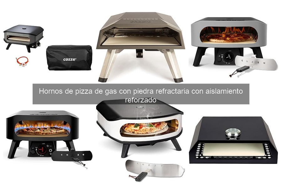 Cómo instalar un horno de pizza de gas con piedra refractaria