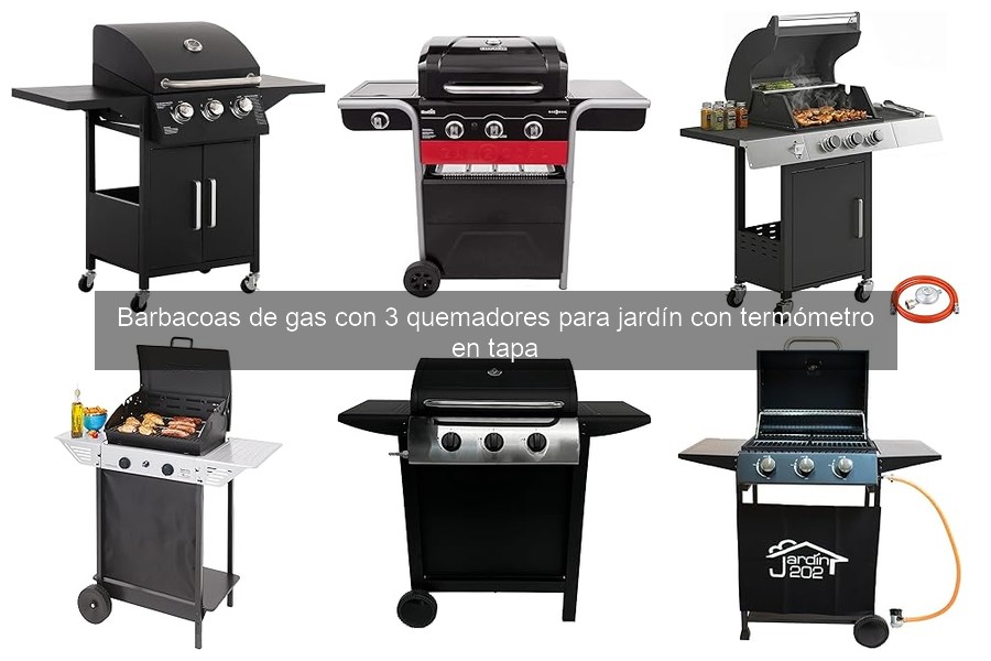 Cómo instalar una barbacoa de gas de 3 quemadores en el jardín