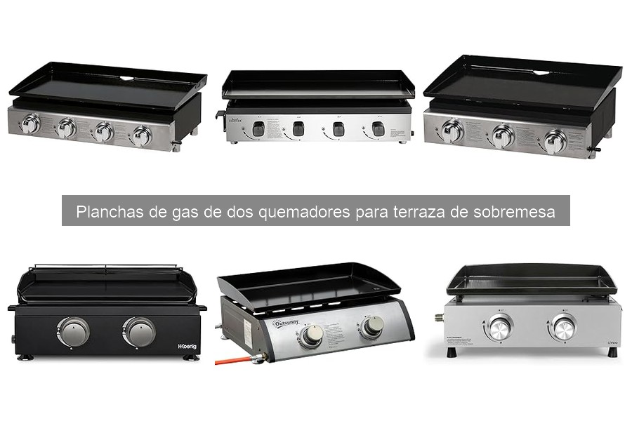 Cómo instalar una plancha de gas de dos quemadores en terraza