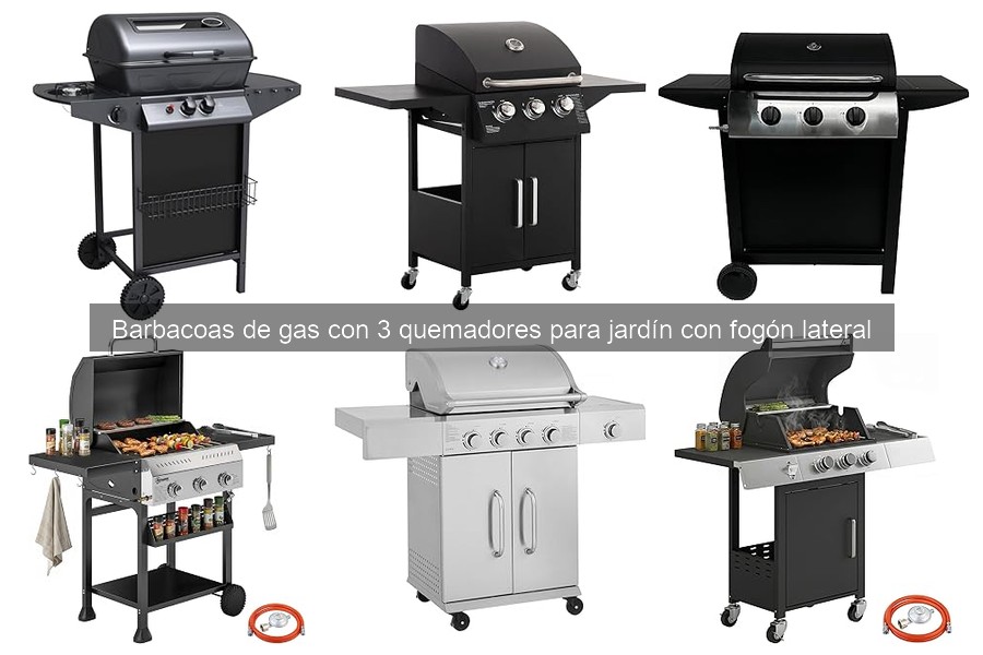 Cómo instalar y mantener una barbacoa de gas con fogón lateral