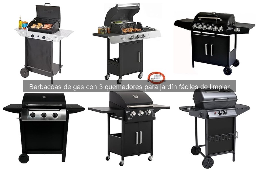 Cómo limpiar tu barbacoa de gas con 3 quemadores fácilmente
