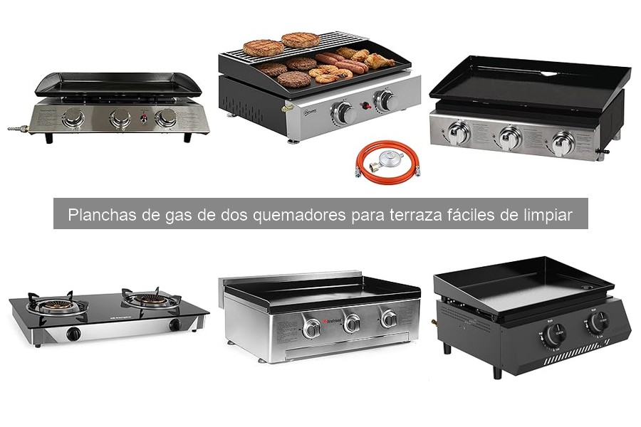 Cómo limpiar tu plancha de gas de dos quemadores fácilmente