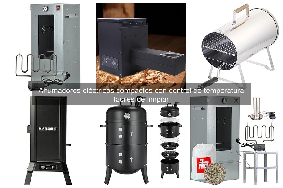 Cómo limpiar y mantener tu ahumador eléctrico compacto