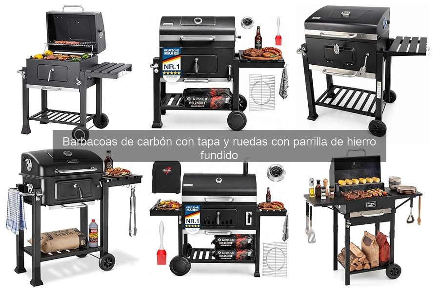 Cómo limpiar y mantener tu barbacoa de carbón con tapa y ruedas