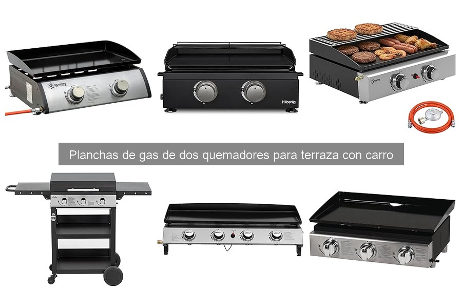 Cómo limpiar y mantener tu plancha de gas de dos quemadores