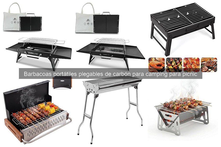 Cómo usar una barbacoa portátil de carbón de manera segura