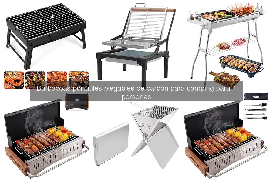 Cómo usar y mantener tu barbacoa portátil de carbón para camping