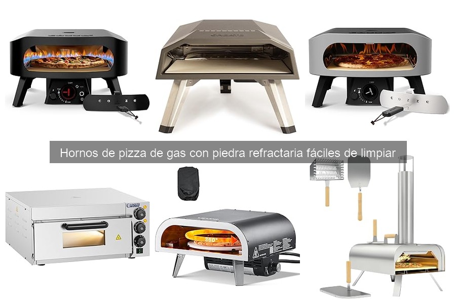 Comparativa 2023 de Hornos de Pizza de Gas con Piedra Refractaria