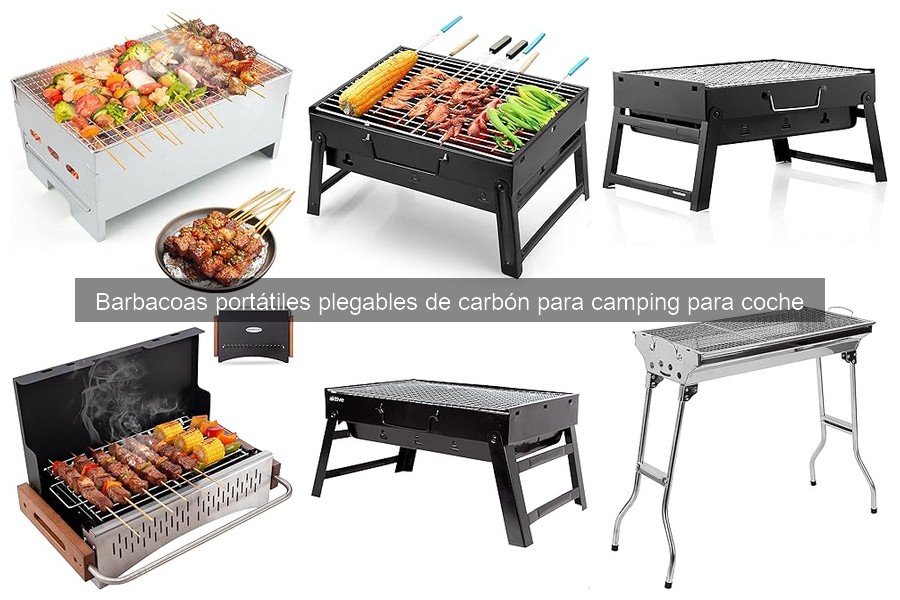 Comparativa Barbacoas Portátiles de Carbón para Camping 2026