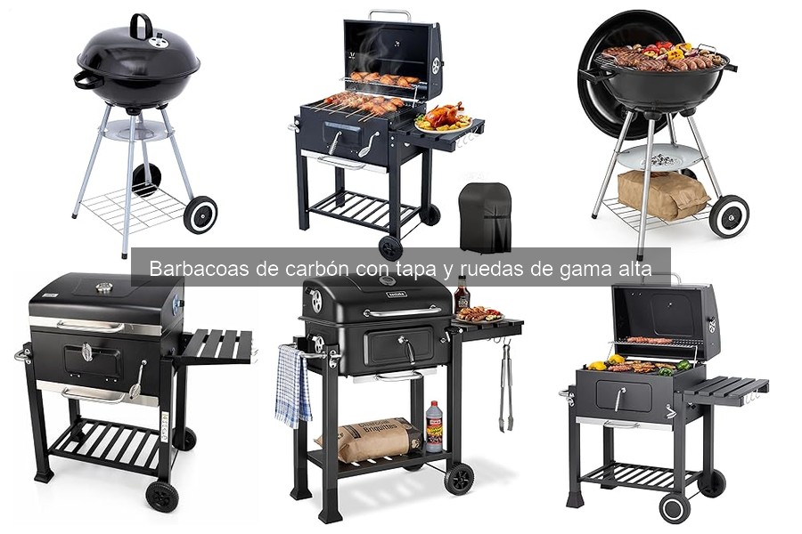 Comparativa de Barbacoas de Carbón con Tapa y Ruedas 2026