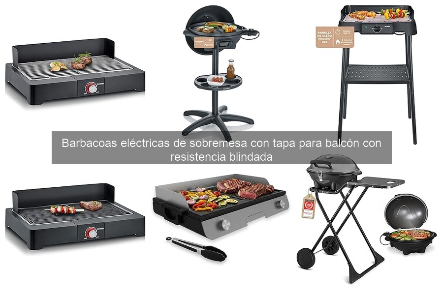 Comparativa de Barbacoas Eléctricas de Sobremesa para Balcón 2026