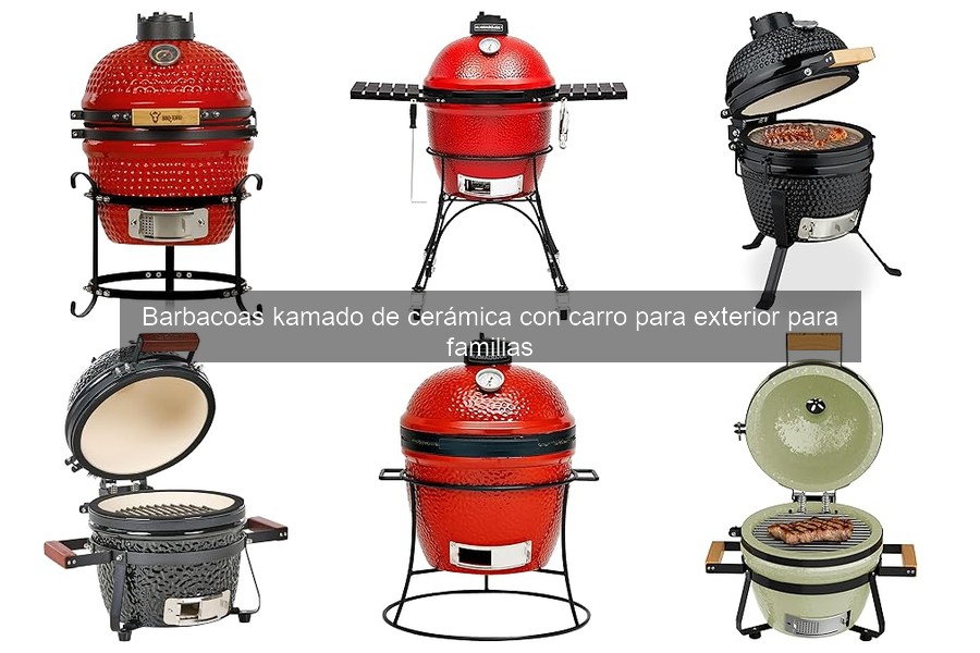 Comparativa de Barbacoas Kamado de Cerámica con Carro 2026