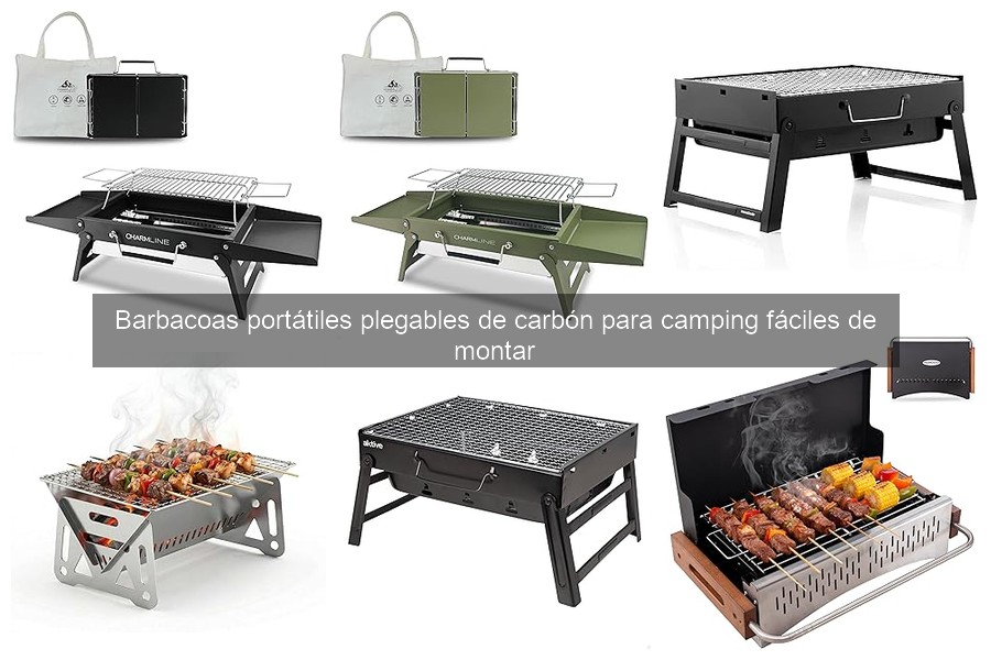 Comparativa de barbacoas portátiles de carbón para camping 2026