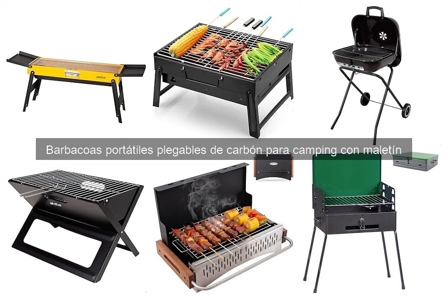 Comparativa de Barbacoas Portátiles Plegables de Carbón 2023