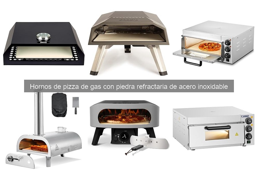 Comparativa de Hornos de Pizza de Gas con Piedra Refractaria