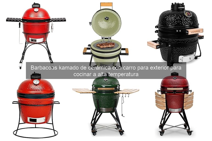 Comparativa de las Mejores Barbacoas Kamado de Cerámica 2026