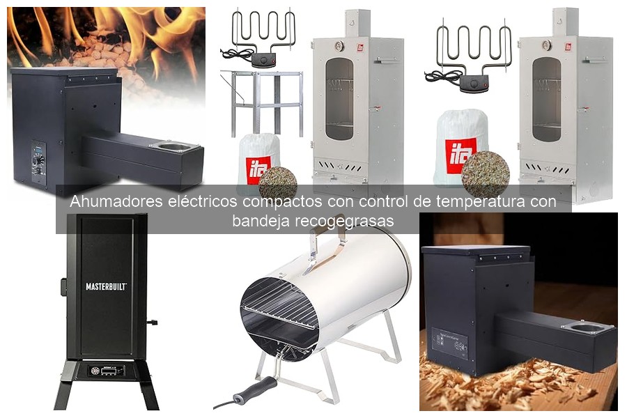 Comparativa de los mejores ahumadores eléctricos compactos 2023