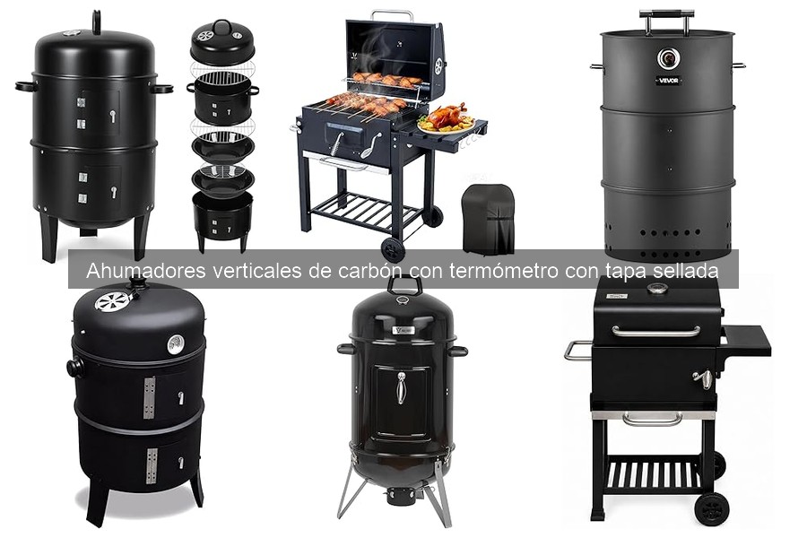 Comparativa de los Mejores Ahumadores Verticales de Carbón 2026