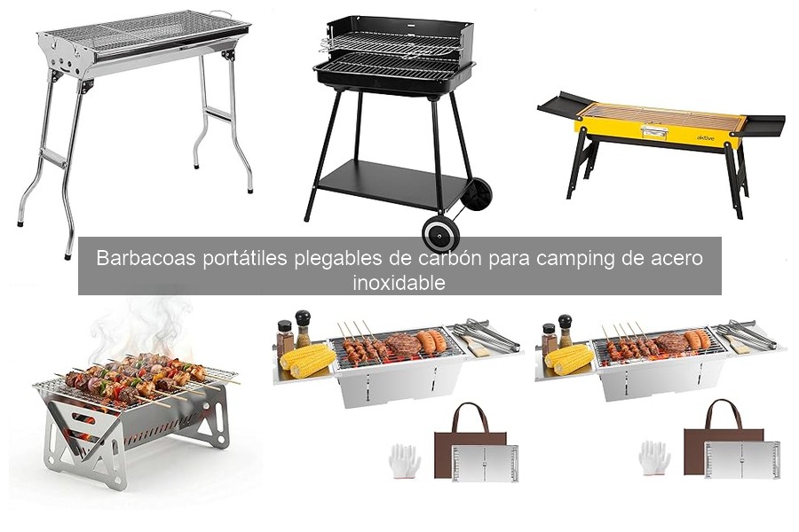 Comparativa de mejores barbacoas portátiles de carbón para camping
