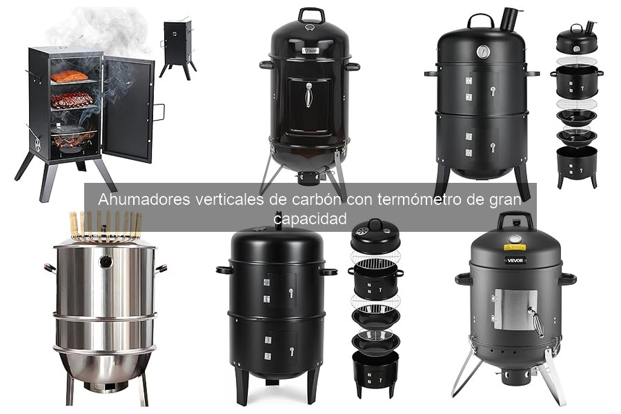Comparativa de precios de ahumadores verticales de carbón 2026