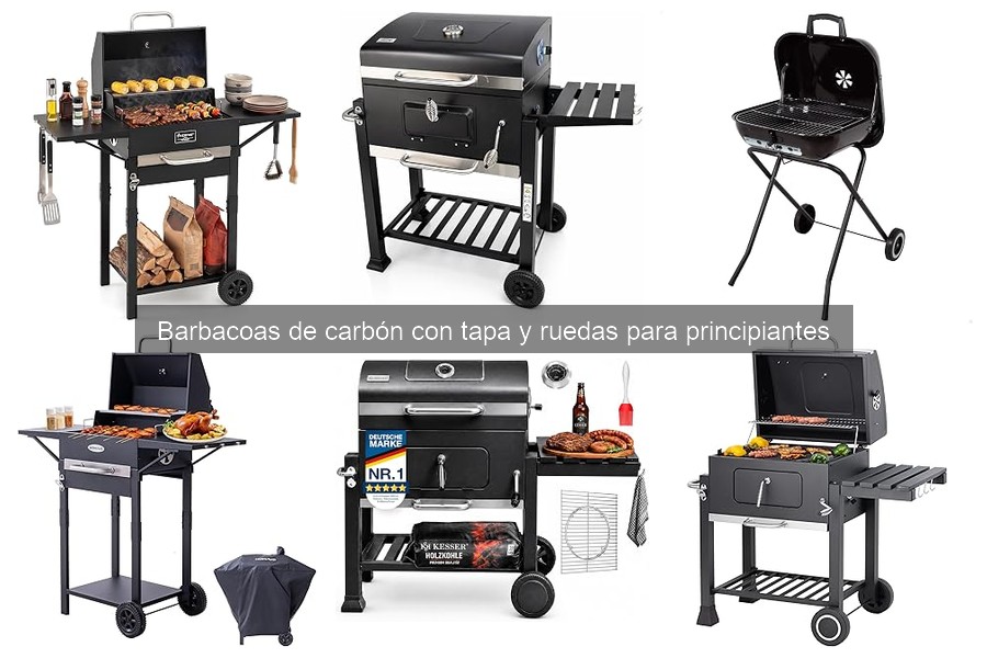 Comparativa: Mejores Barbacoas de Carbón con Tapa y Ruedas 2026