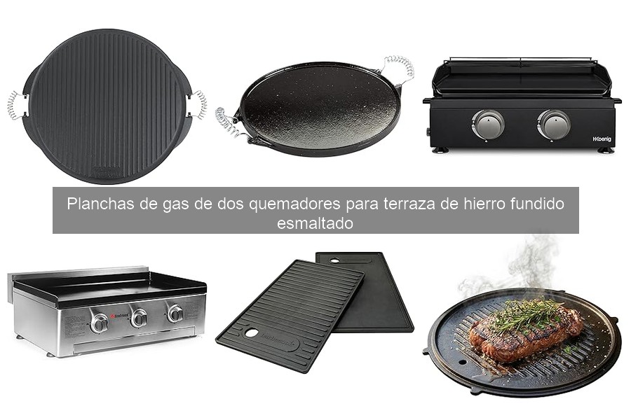 Consejos de uso y mantenimiento para planchas de gas de dos quemadores