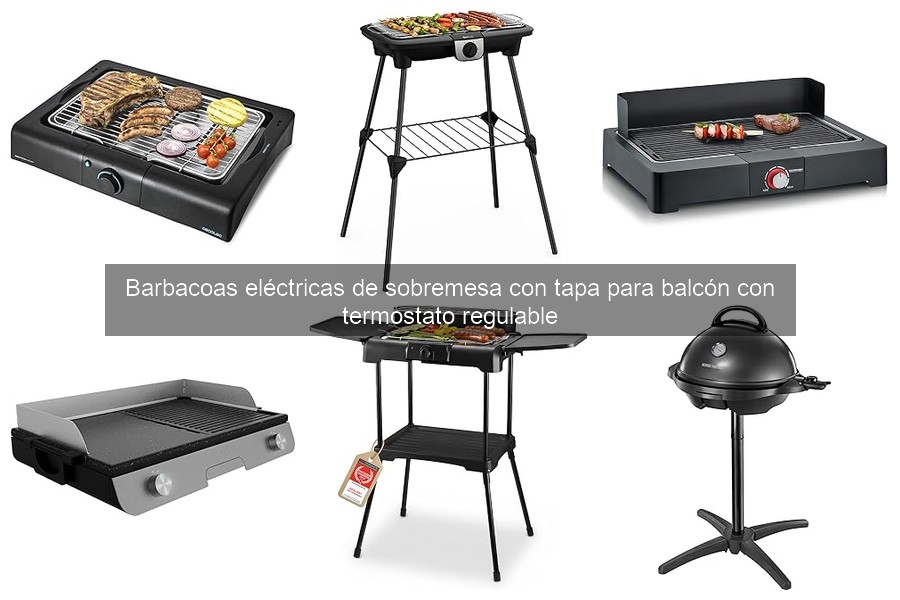 Descubre las barbacoas eléctricas de sobremesa: características y ventajas