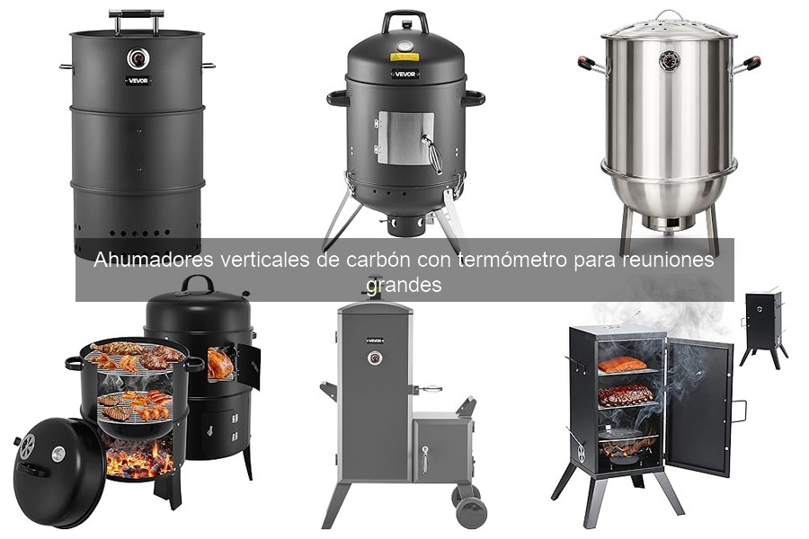 Errores comunes al usar ahumadores verticales de carbón
