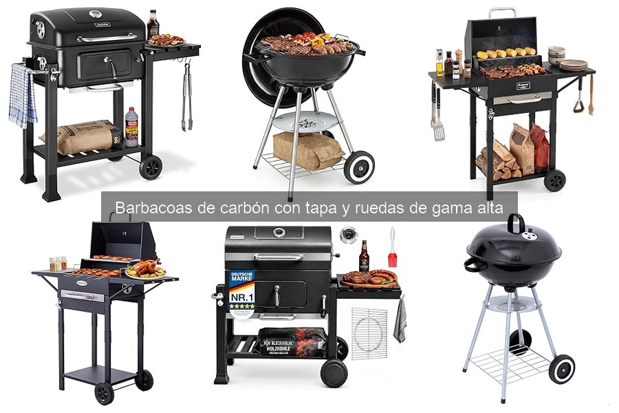 Errores comunes al usar barbacoas de carbón con tapa y ruedas