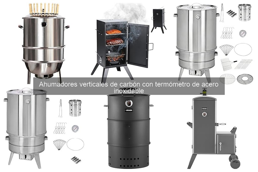 Evita estos errores comunes en ahumadores verticales de carbón