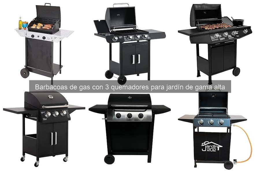 Guía de compra: Barbacoas de gas con 3 quemadores