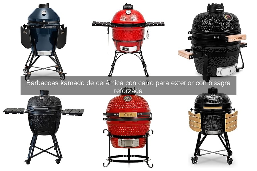 Guía de compra: Barbacoas Kamado de cerámica con carro 2026
