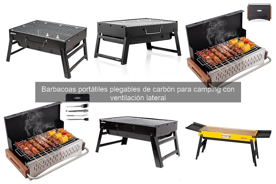 Guía de compra: Barbacoas portátiles de carbón para camping