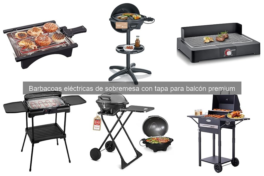 Guía de compra de barbacoas eléctricas de sobremesa con tapa