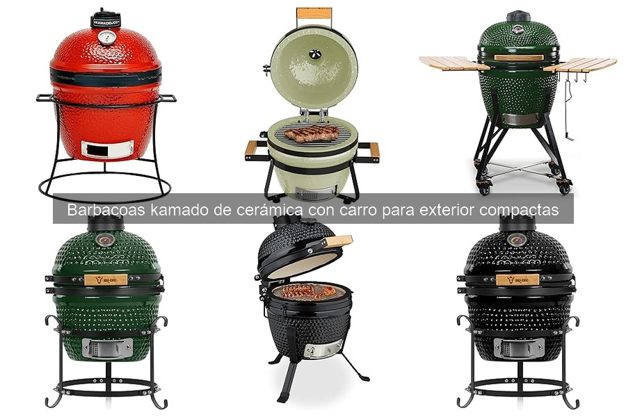 Guía de compra de barbacoas kamado de cerámica compactas