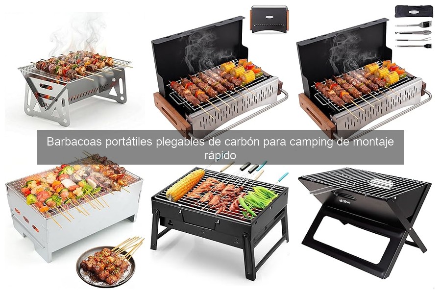 Guía de compra de barbacoas portátiles plegables de carbón