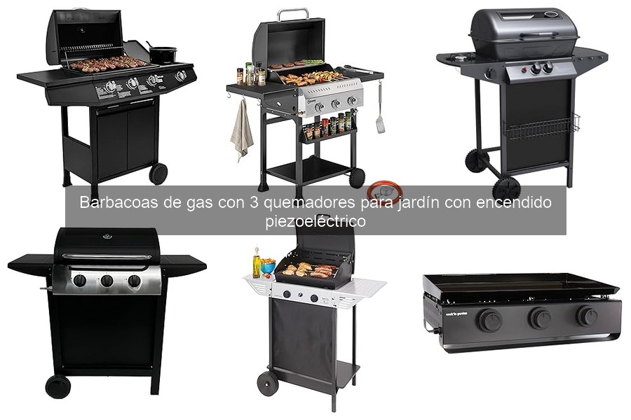 Guía de instalación de barbacoas de gas con encendido piezoeléctrico