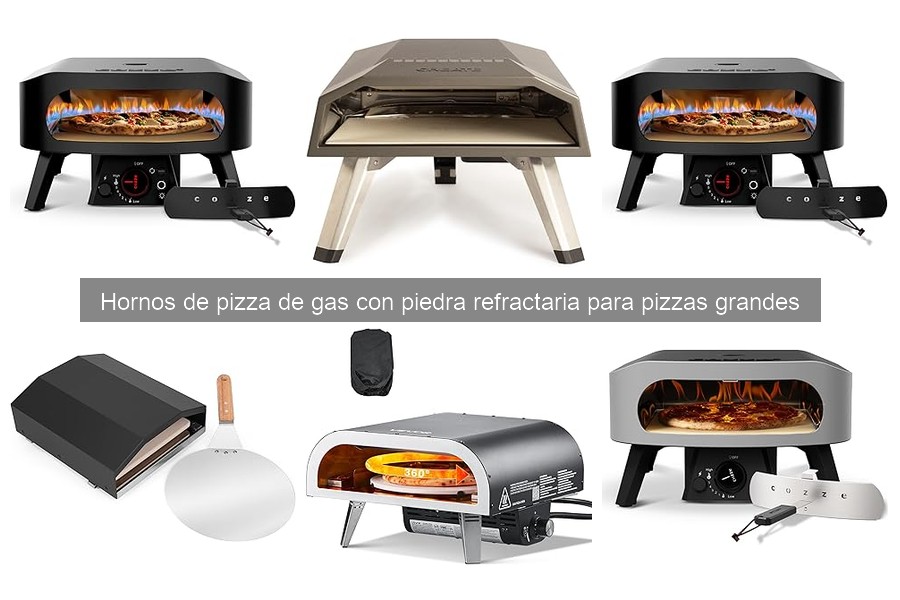 Guía de instalación y uso de hornos de pizza de gas