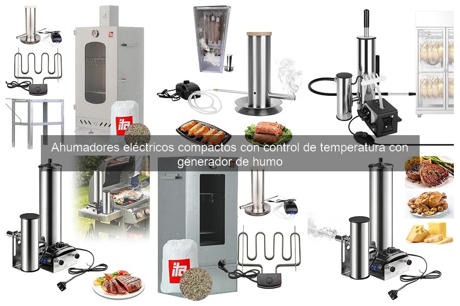 Guía de uso y mantenimiento de ahumadores eléctricos compactos