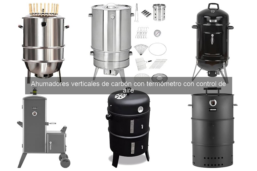 Guía para elegir ahumadores verticales de carbón para principiantes