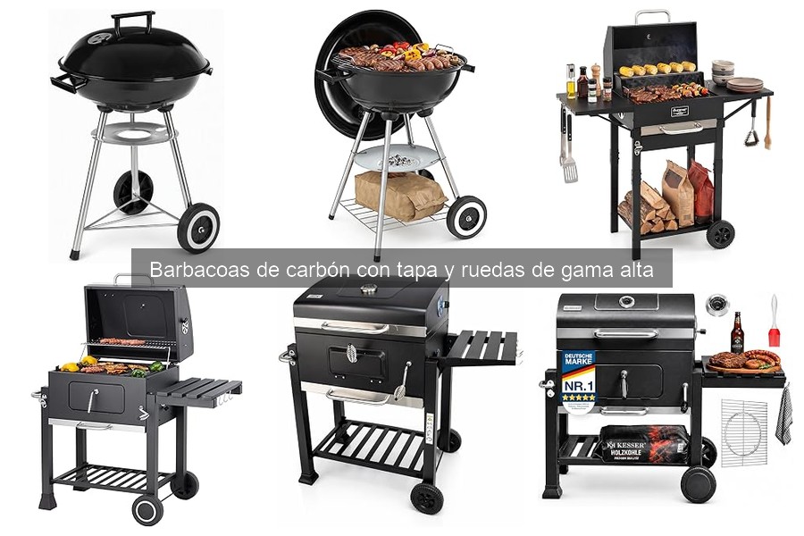 Guía para elegir la mejor barbacoa de carbón con tapa y ruedas