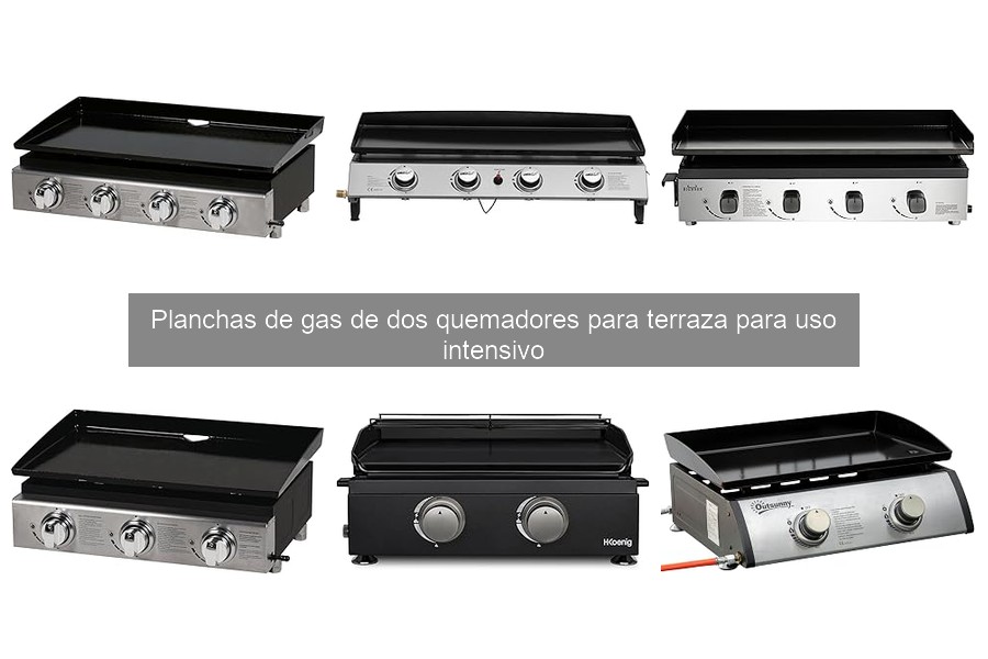 Guía para elegir la mejor plancha de gas de dos quemadores